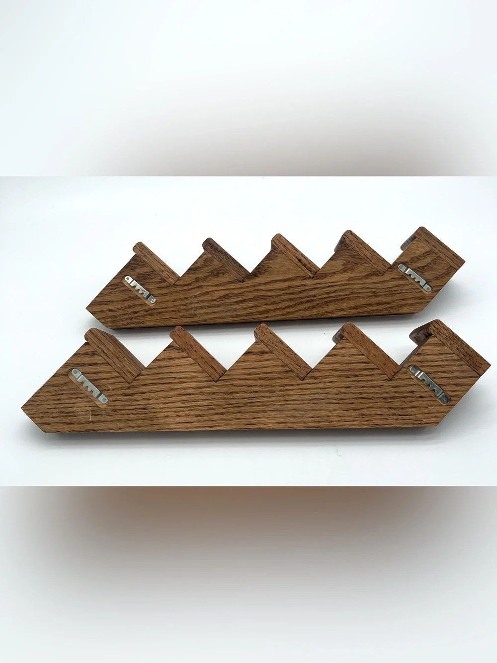 Wooden Staircase Wall Mini Shelves Set Of 2 Trinket Cottage Core Farmhouse